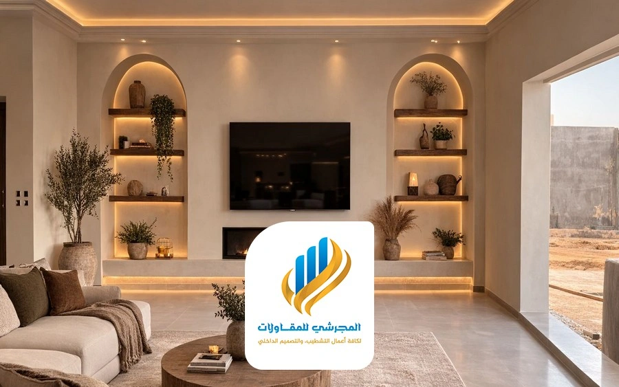 تركيب ديكور تلفزيون الرياض