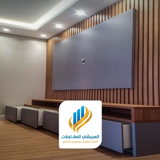 ديكورات جداريه للتلفزيون بالرياض